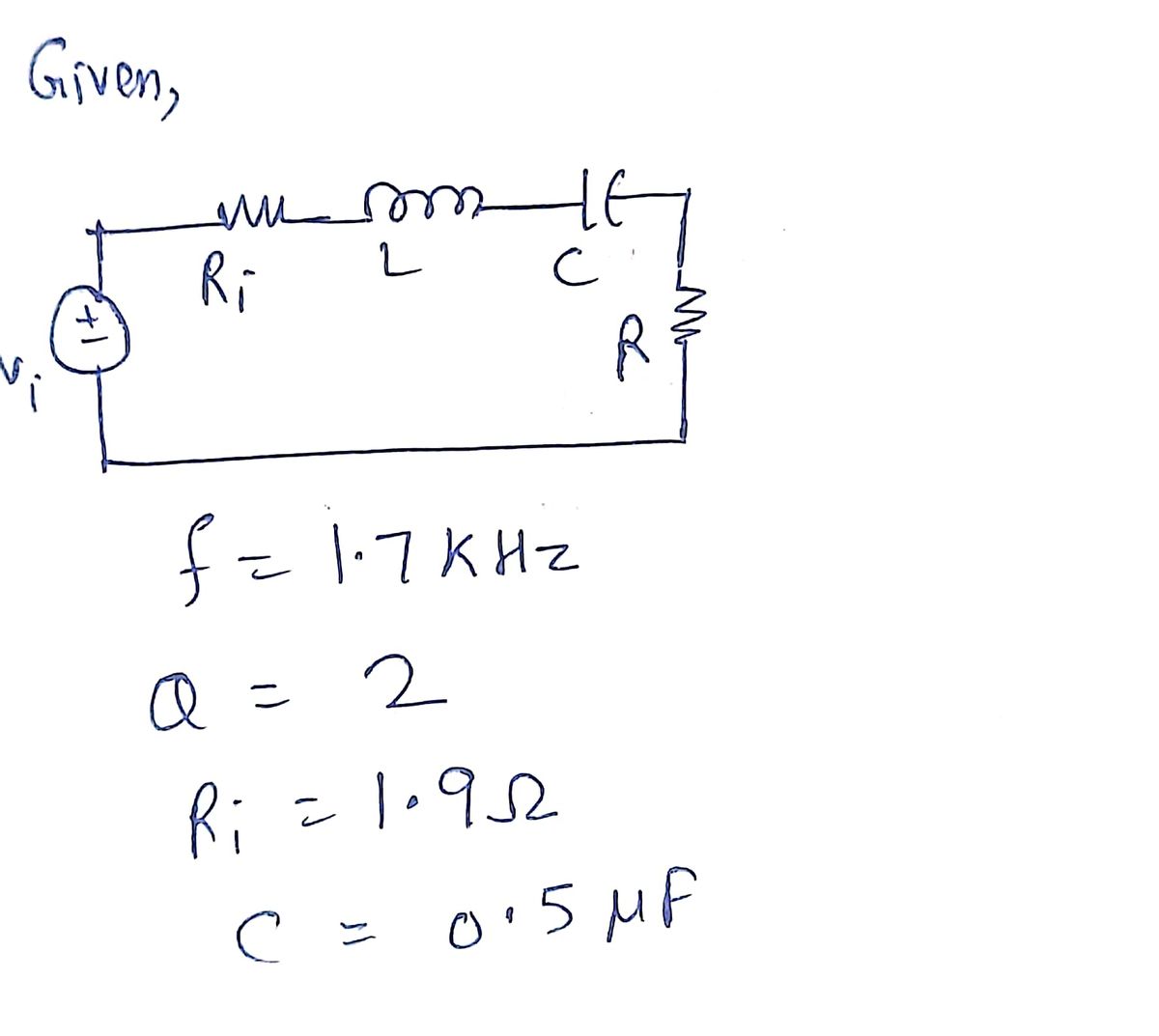 Electrical Engineering homework question answer, step 1, image 1